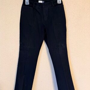 GAP Women's Black Straight Leg Trousers